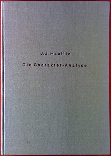 DIE CHARAKTER-ANALYSE