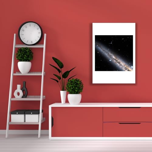 Impression d'art NGC 891 Hubble pour grand mur vide - 4