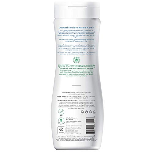 Attitude Extra Gentle Body Wash For Sensitive Skin Enriched With Oat, Ewg Verified, Hypoallergenic, Vegan And Cruelty-Free, Unscented, 16 Fl Oz #TOP2