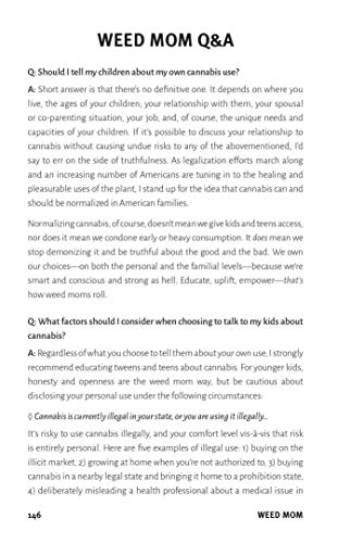 Weed Mom: The Canna-Curious Woman's Guide to Healthier Relaxation, Happier Parenting, and Chilling TF Out (Guides to Psychedelics & More) 41mlME sWzL. SL500 - Weed Mom: The Canna-Curious Woman's Guide to Healthier Relaxation, Happier Parenting, and Chilling TF Out (Guides to Psychedelics & More)