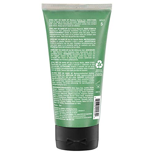Sexyhair Style Not So Hard Up Medium Holding Gel, 5.1 Oz | Flexible Formula | Allows For Re-Styling | All Hair Types #TOP1