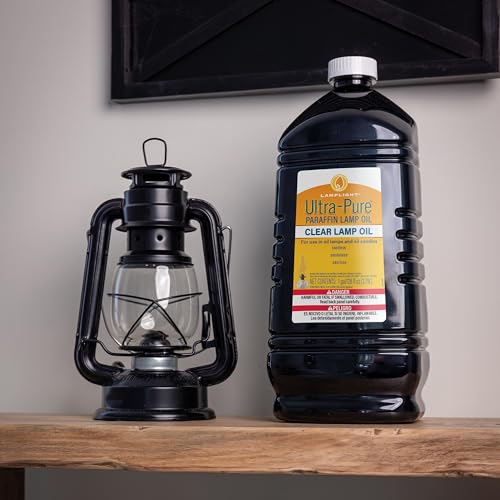 Lamplight Ultra-Pure Liquid Paraffin Lamp Oil – 1 Gallon (128 oz) – Smokeless, Sootless & Odorless for Indoor Use – Clean-Burning Oil for Lamps, Lanterns & Emergency Preparedness - Thumbnail 2