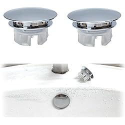 Embellecedor Rebosadero Fregadero Teka 2 Pcs Cubierta De Desbordamiento del Fregadero, Cubierta De Desbordamiento del Fregadero Orificio De Drenaje del Lavabo De La Cocina Anillo De Orificio De Repuesto para Centros Comerciales, Hoteles