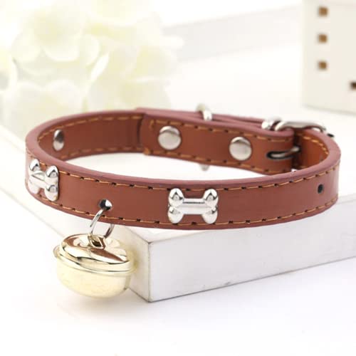 Collares Gatos Cuero Marca TZMY-EU