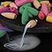 70 Pcs Backflow Natural Smoke Pagoda Indoor Incense Cone Bullet Aromatherapy Rose Lavender Jasmine