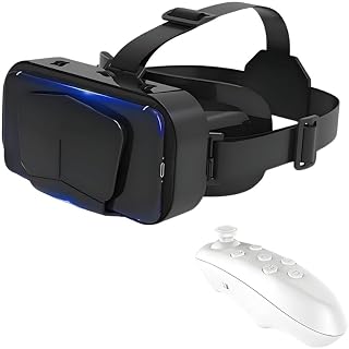 Drumstone® (𝐋𝐢𝐦𝐢𝐭𝐞𝐝 𝐓𝐨𝐝𝐚𝐲) 𝐂𝐨𝐦𝐛𝐨 C136 Virtual Reality 3D Headset + VR Bluetooth Controller, HD Lens, Imme... Price In India