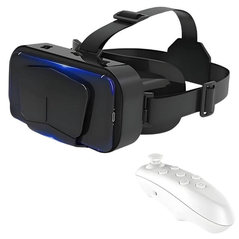 Drumstone (𝐋𝐢𝐦𝐢𝐭𝐞𝐝 𝐓𝐨𝐝𝐚𝐲) 𝐂𝐨𝐦𝐛𝐨 C136 Virtual Reality 3D Headset + VR Bluetooth Controller, HD Lens, Immersive Experience Fit for 4.7–7” Smartphones 𝟏𝟓 𝐘𝐞𝐚𝐫𝐬 𝐖𝐚𝐫𝐫𝐚𝐧𝐭𝐲-image-30