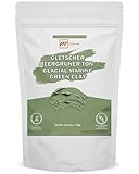 Glazial Marine Poudre d'argile verte 100 % naturelle pour masque facial, crèmes, enveloppements corporels, gommages et gommages doux, raffermissement de la peau et fabrication de savon 0,22 lbs / 100