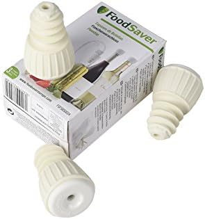 FoodSaver FSFSBS0024-050 – Tapón sellado al vacío para botellas (paquete de 3) FoodSaver FSFSBS0024-050 – Tapón sellado al vacío para botellas (paquete de 3)