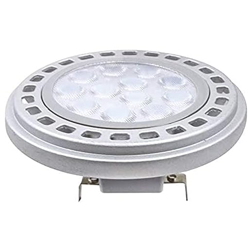 AR111 LED-lampa 12 W G53 4000 K neutral vit 12 V 900 lm silver
