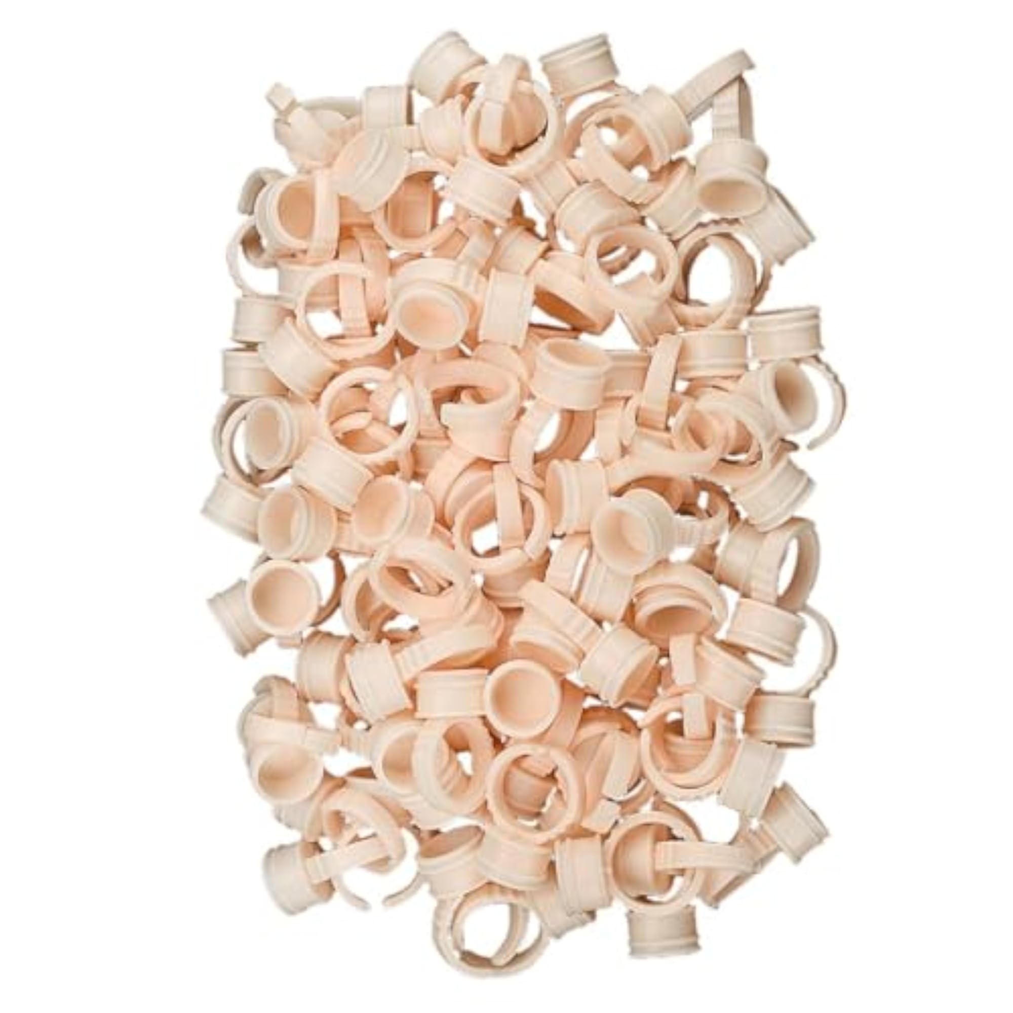 Silicone Pigment Rings Ink Cups Makeup Ring Glue Holder, Soft Material