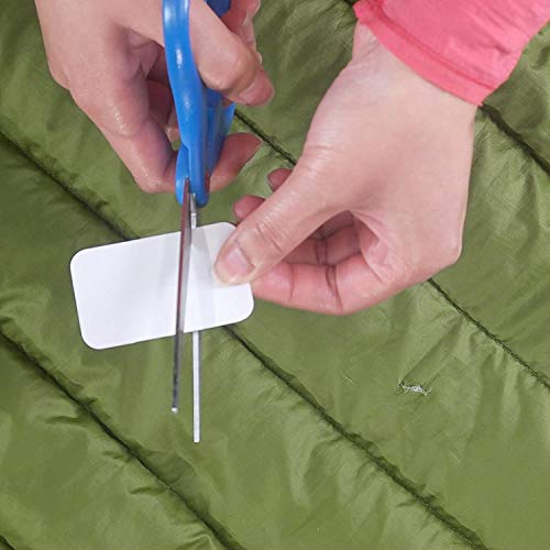Image of GEAR AID Tenacious Tape 3 inch x 20 inch Ripstop Fabric Gear Repair Tape, Fix Holes and Rips in Puffy Jackets, Rain Gear, Tents, Sleeping Bags and Outdoor Equipment, Sage, 2 Rolls
