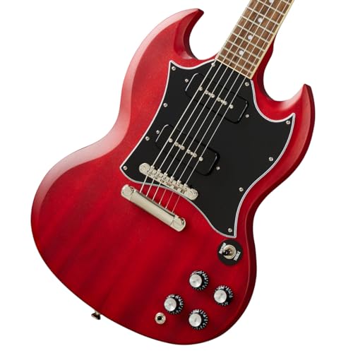 Epiphone/Inspired by Gibson SG Classic Worn P-90 Worn Cherry Epiphone