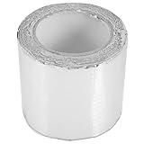 ELAYARD 1Roll Roof Sealant Tape Aluminum Foil Repair Tape for Roofs Shower Walls Car Windows More Self Adhesive Multi Purpose Leak Sealer
