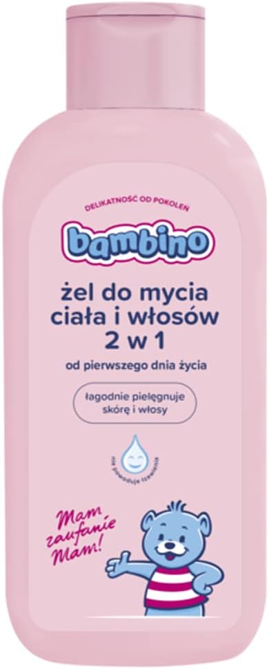 DELICATE BODY AND HAIR WASHING GEL FOR BABY 2in1 400ml