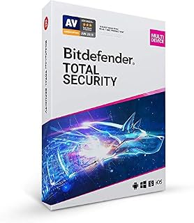Bitdefender Total Security - 5 Devices | 1 year Subscription | PC/Mac |