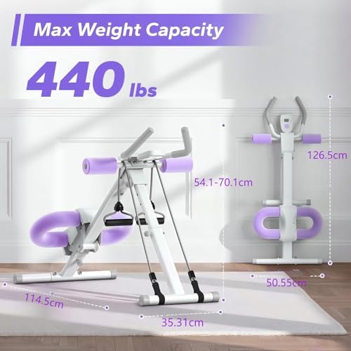 Appareil musculation abdo réglable HoldOneLight pour entraînement maison - 6