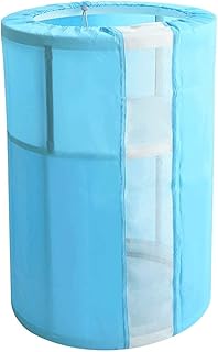 Sywlwxkq Panier à Linge Panier à Linge Panier à Linge Le Panier à Linge à Levage Automatique Convient à l'organisation de vêtements de Jouet Poubelle de Lavage Durable, Stockage de vêtement