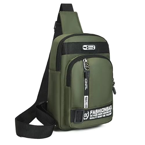 Image of SRZ Crossbody Sling Bag | Water Resistant | Glossy Vibrant Colours | Chest Bag Waist Bag | 4 Pockets | Adjustable Shoulder Strap