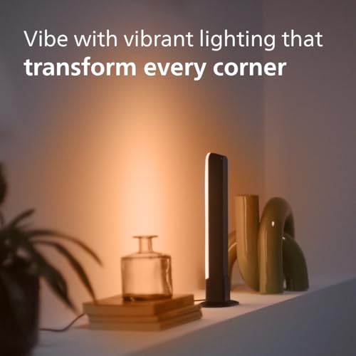 Image of Philips LightTheatre Wi-Fi Gradient Light Bars | RGBIC Multi-Color Display |Versatile Placement & Easy Setup | Wi-Fi Connected | App & Voice Control | Compatible with Alexa, Google Home & HomeKit, LED