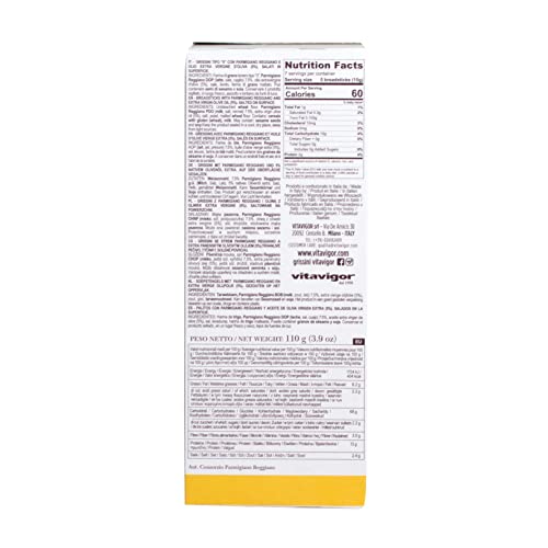 Vitavigor Parmigano Reggiano Italian Breadsticks, 110 g, golden brown - Image 3