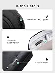 UGREEN Cas de voyage Électronique Organisateur, Tech Pouch Cable / Chargeur Case avec YYK Zipper, étanche, multi-layer compatible pour les cartes de jeu / disque dur, léger et compact, S
