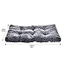 Amazon Basics Cat and Dog Bed and Crate Pad, Machine Washable, Indoor, 46 x 29 x 4 inches, Gray