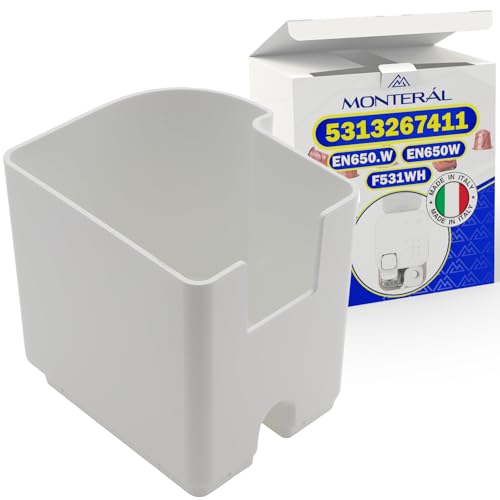 Pod Container for Coffee Machines with Pods the Original Code 5313267411 for DeLonghi for Nespresso Gran Lattissima EN650.W EN650W F531WH - MADE IN ITALY - Warranty 10 Years - MONTERAL