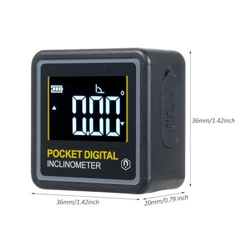 Inclinómetro digital portátil con modo dual y pantalla LCD miniatura 3