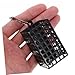 DECHOUS Fishing Nest Feeder Bait Thrower 6pcs Bait Cage for Fishing Sturdy Iron Material
