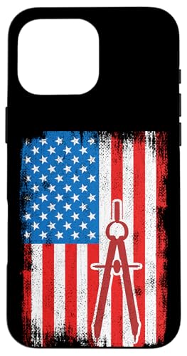 USA Patriotic Architect ���z�v�����i�[ �X�}�z�P�[�X iPhone 16 Pro Max �p