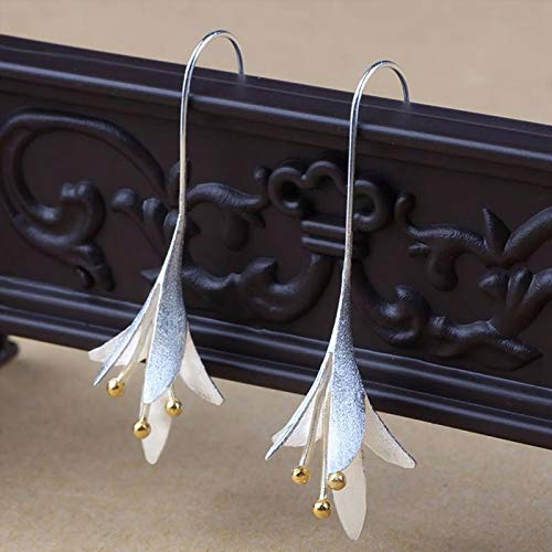Belles fleurs boucles d'oreilles originales idée cadeau femme