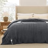 Bedsure Queen Size Dual Control Heated Blanket