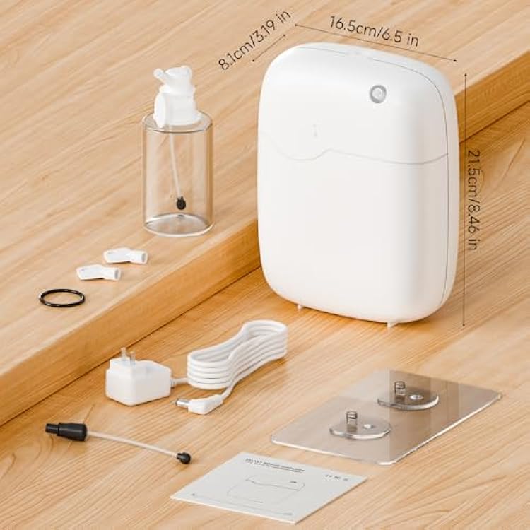 Waterless Essential Oil Diffuser - 3000 Sq.Ft Coverage, Whole-House Scent Diffuser Machine for Aromatherapy, 400ml, App Control Cold Air Oil Diffusers for Home Hotel Large Room Office Father Gifts