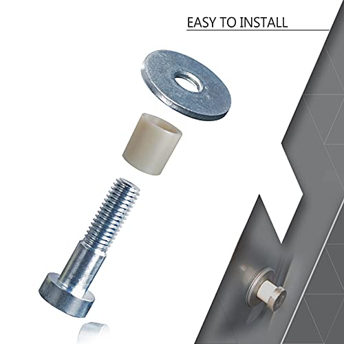 Unigt Door Lock Striker 38420 Compatible With Door Lock Bolt For 1971-1991 Gmc Truck Door Bolt Pin Replace Oem 9601750 - Sold In Pairs #TOP4