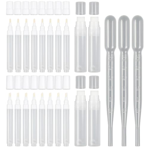Stylos blancs à remplir pour éviter le gaspillage de vos marqueurs de peinture