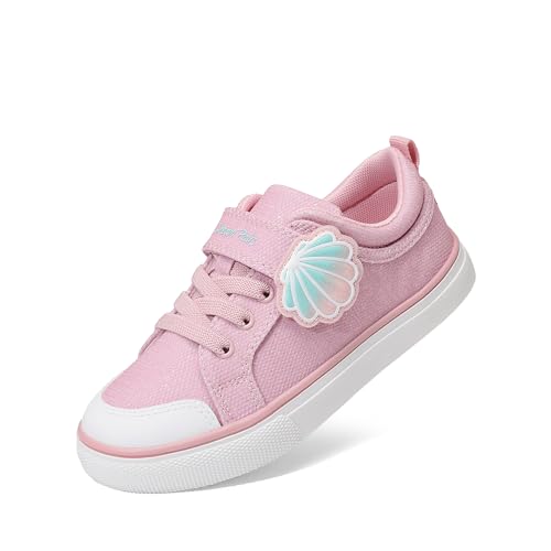 Lightweight Comfortable Hook And Loop Casual Walking Cartoon Cute Little Kids Shoes,size 8 Toddler,pink,skfn26003k