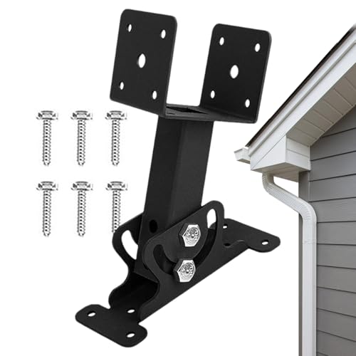 Soporte de elevación de techo | Resistente a la intemperie y resistente a la intemperie - Soporte de techo de pérgola de metal - para propietarios y diseñadores de patio trasero de patio trasero