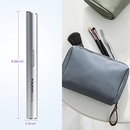 Touchbeauty Eyebrow Trimmer: Facial Hair Removal For Women - 2 In 1 Eyebrow Razor And Hair Remover - Painless Epilator For Eyebrow, Lips, Body #TOP7