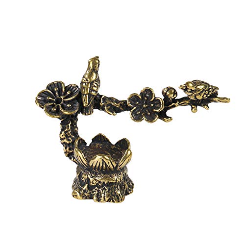 Oiseaux de coucou sur branches en cuivre pur RLKHXBS pour une deco de luxe