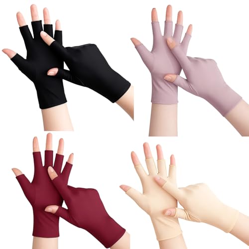 ZHLKHIOP 4pcs UV Gloves for...