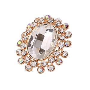 Vintage Big Statement Ring for Women Antique Mozaïek Crystal Breidbare verstelbare open wrap verloving Wedding Cocktail Party Rings Comfort Fit Art Deco Sieraden