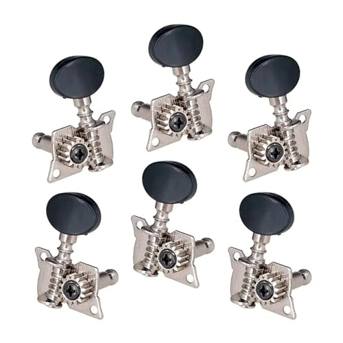 6 afinadores para guitarra acústica y eléctrica miniatura 2