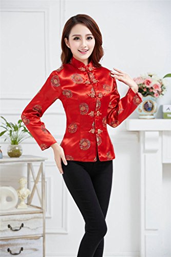 Shanghai Story Chinese Traditional Clothing Top Without Lining for Women L B - Thumbnail 2