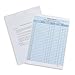 Blue Summit Supplies 25 Patient Sign in Sheets, Carbonless 3 Part Forms with Peel Off Adhesive Labels, HIPAA Compliant for Privacy in Doctor, Medical, Dental Office, Blue