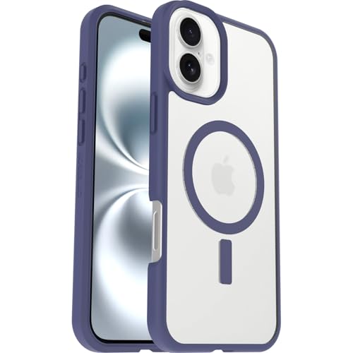 Image of OtterBox iPhone 16 Plus React Series Case - Denver Dusk Purple - Ultra-Thin, Stylish Minimalist iPhone Case, MagSafe Compatible