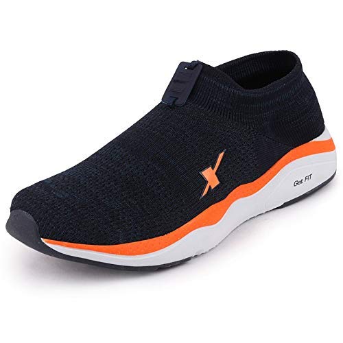 Image of Sparx Mens SM 484 | Enhanced Durability & Soft Cushion | Blue Running Shoe - 8 UK (SM 484)