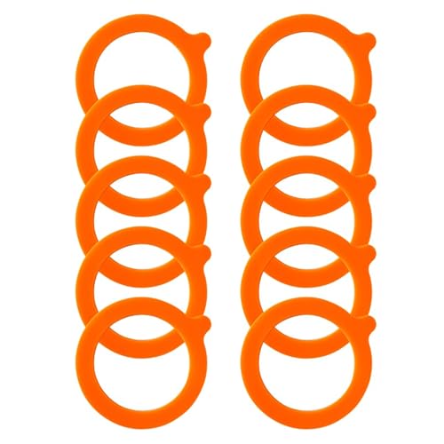 Essential - Juntas de goma multifuncionales para tarros a prueba de fugas, juntas de tapa para tazas de viaje