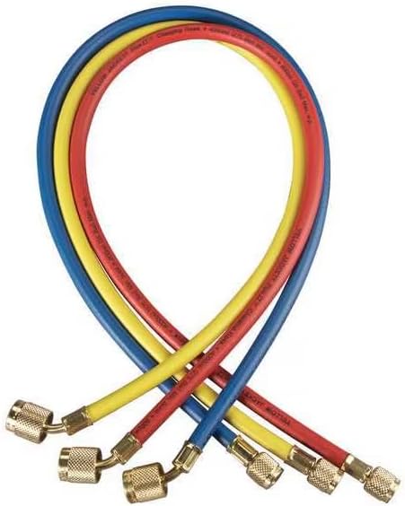Manifold Hose Set, 48 In, Red, Yellow, Blue, Mfr: 22984-A