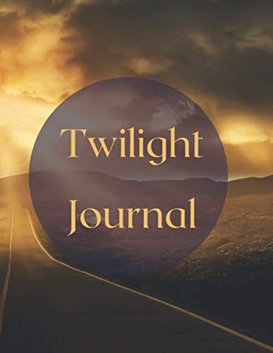 Twilight Journal: Notebook for drawing, writing, sketching, or doodling, 120 pages, 8,5 x 11 inches